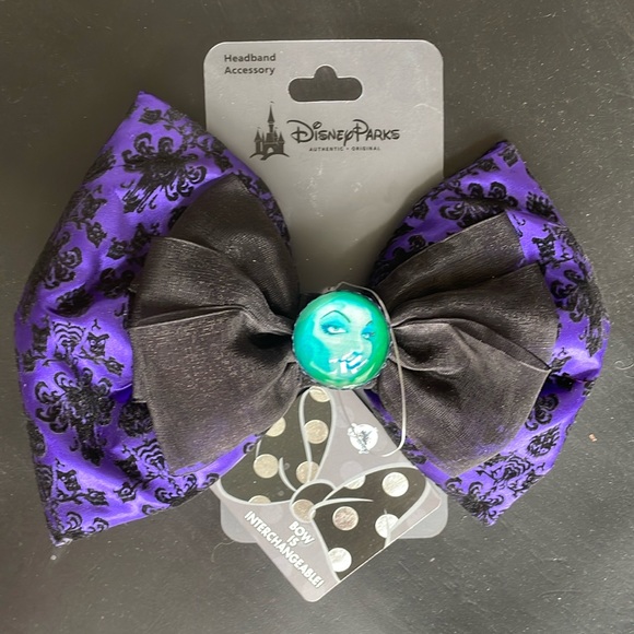 Disney Accessories - Nwt Disney Parks Haunted Mansion Madam Leota Interchangeable Bow